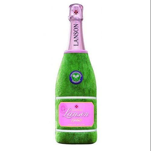 Wimbledon 2017 Tennis Court Neoprene - Lanson Rose Label NV 75cl - Customer Favourite